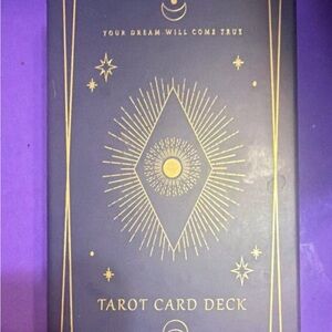 Tarot Card Deck - Purple and Gold
